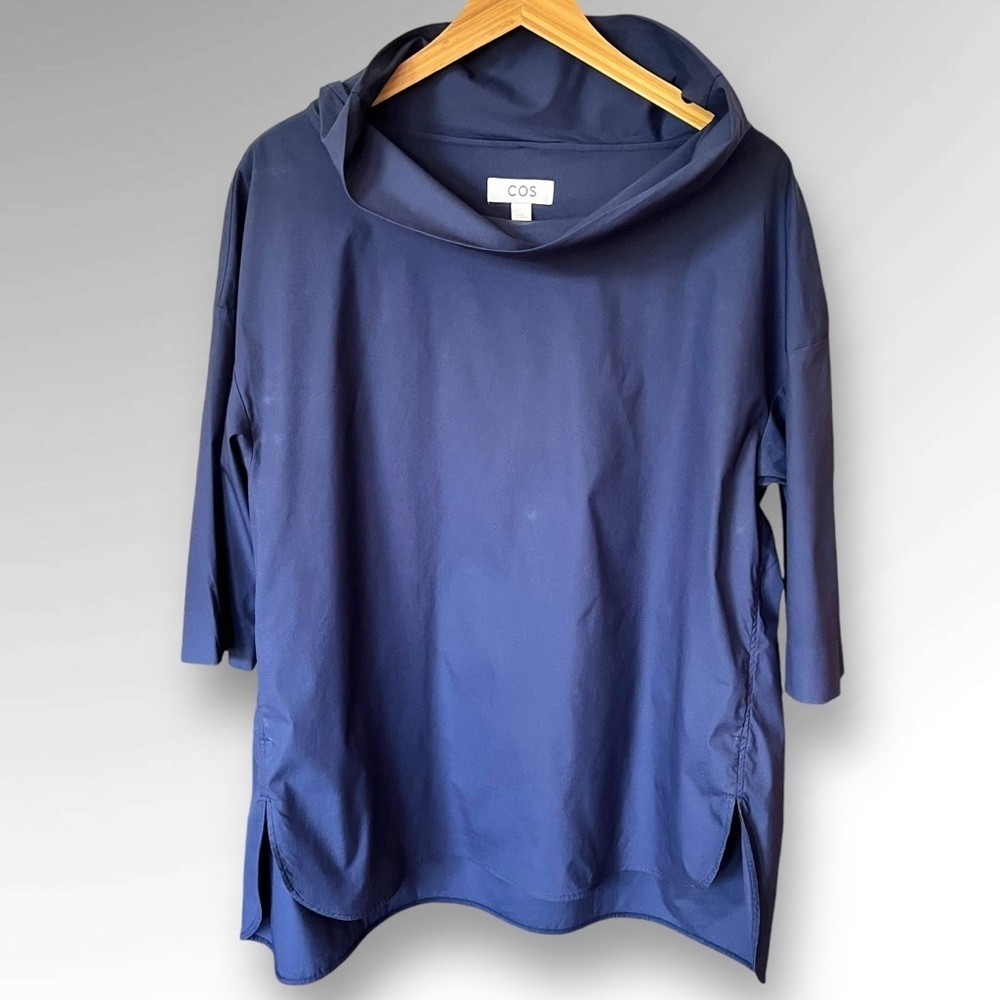 COS Roll Neck Tunic Top.